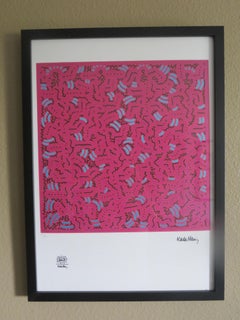  After Keith Haring,  Lithograph, Numbered 147 /150