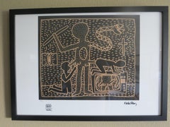   After Keith Haring,  Lithograph, Numbered 18 /150