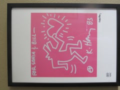 After Keith Haring,  Lithograph, Numbered 62 /150