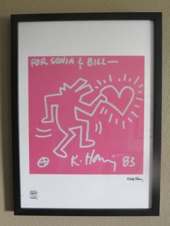  After Keith Haring,  Lithograph, Numbered 62 /150