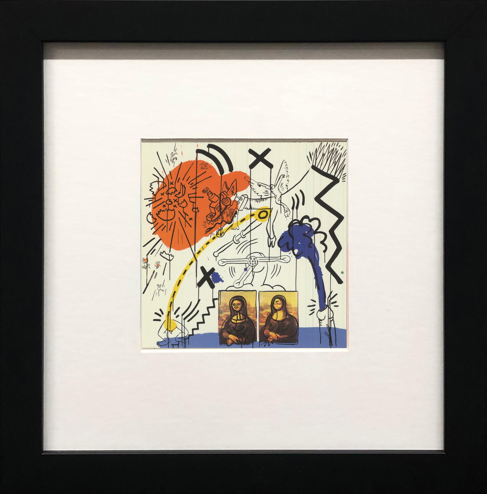 (after) Keith Haring Figurative Print - Keith Haring Apocalypse VI Pop Art Vintage