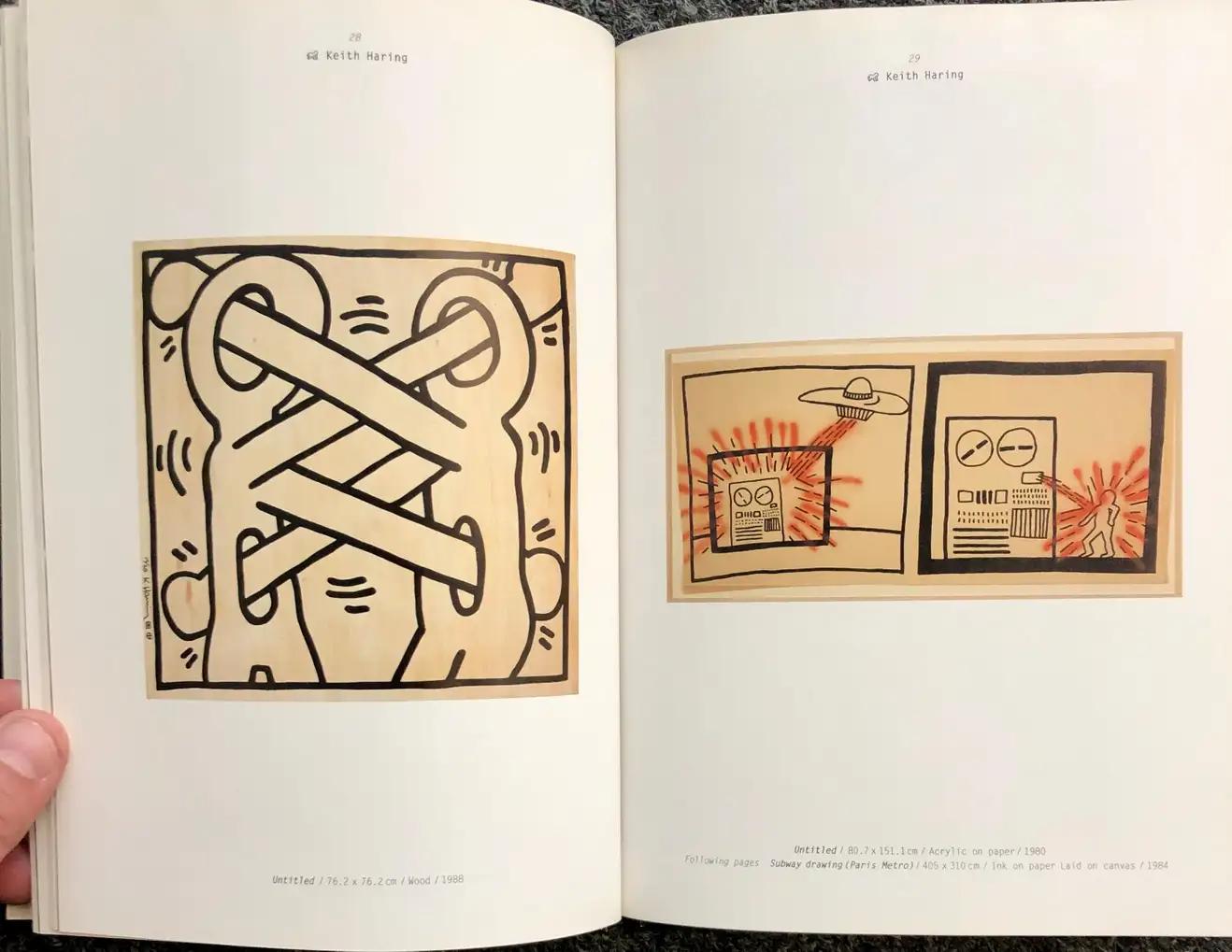 Basquiat Keith Haring Kenny Scharf exhibition catalog 1998 For Sale 2