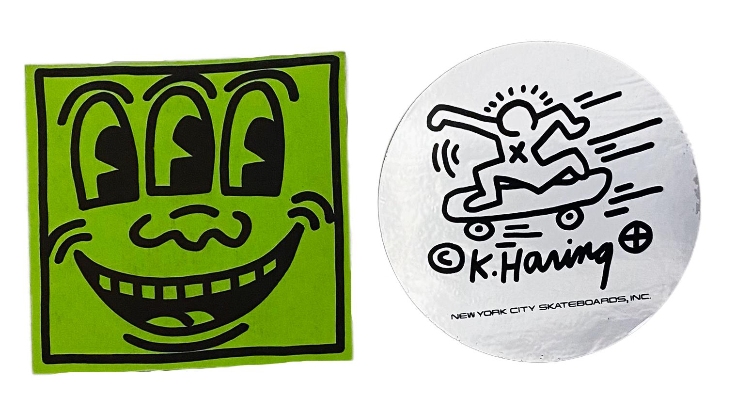 Collection éphémère Keith Haring des années 1980/1990 (store pop Keith Haring) en vente 7