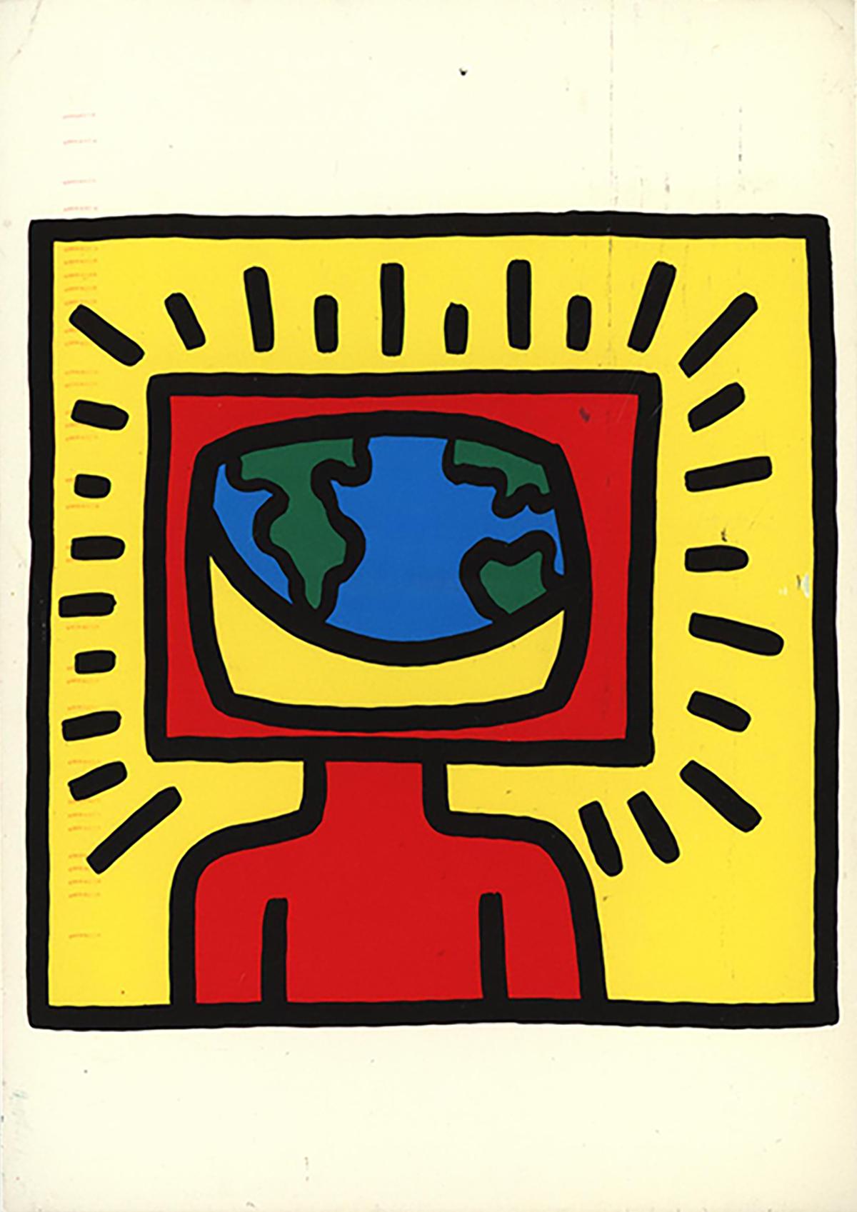 Collection éphémère Keith Haring des années 1980/1990 (store pop Keith Haring) en vente 9