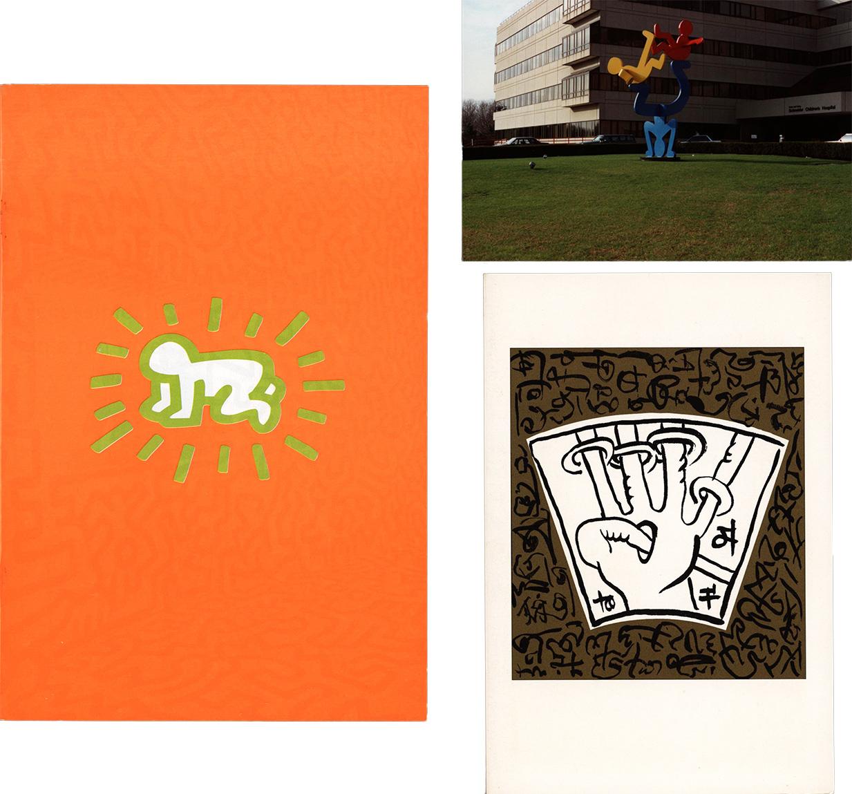 Collection éphémère Keith Haring des années 1980/1990 (store pop Keith Haring) en vente 4