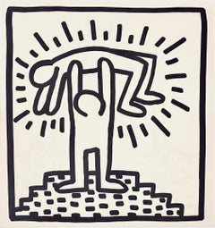 Keith Haring 1982 (untitled) figurative lithograph 1982 