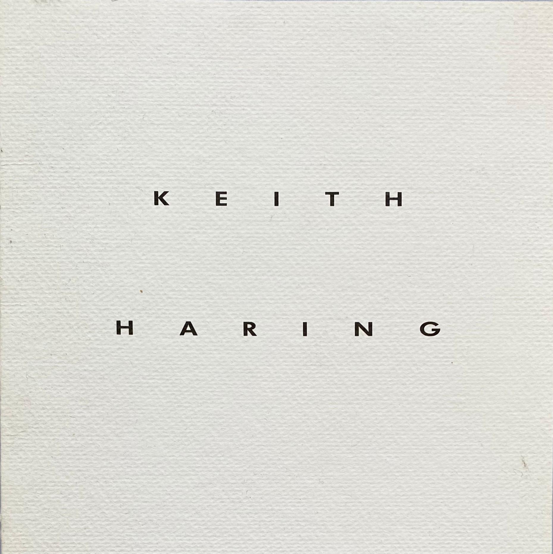 Announcement commémoratif Keith Haring de 1990 (affiches d'impression de Keith Haring) - Pop Art Print par (after) Keith Haring