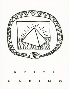 Keith Haring: A Memorial Exhibition (1990 Keith Haring announcement & catalog)