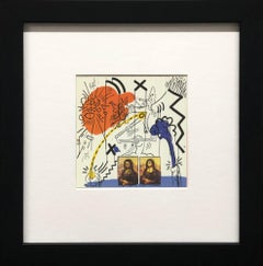 Keith Haring Apocalypse VI Pop Art Vintage