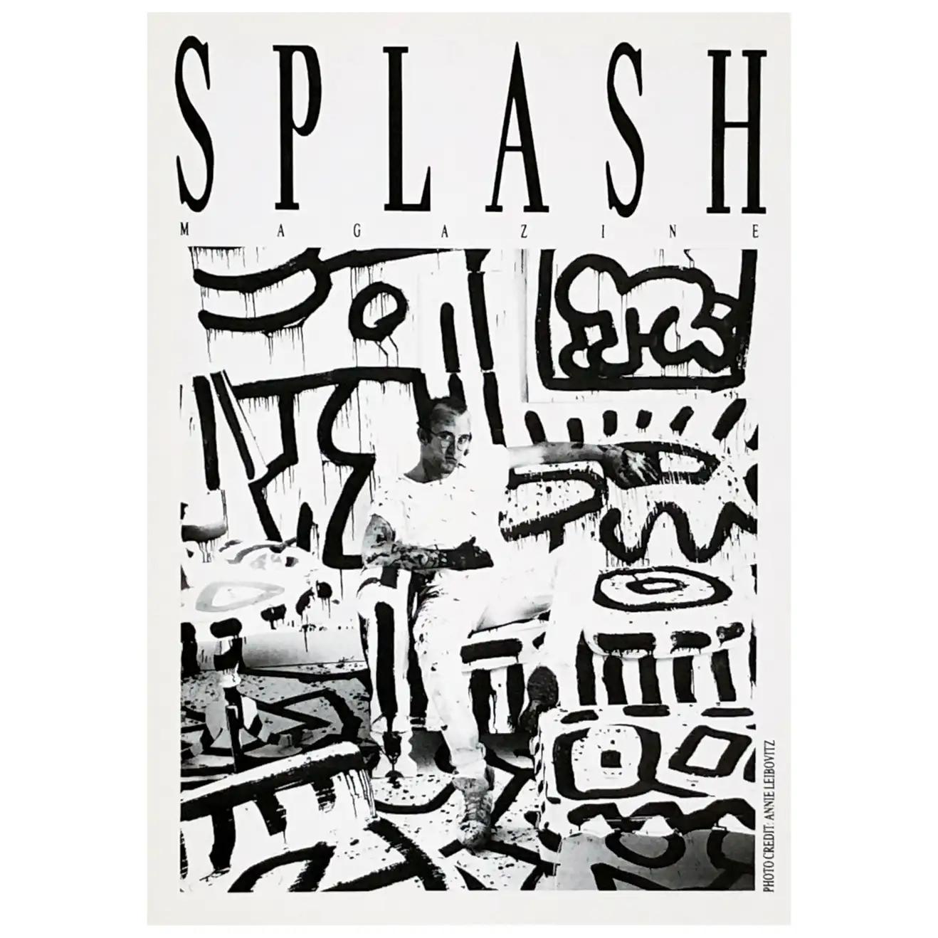 (after) Keith Haring Figurative Print - Keith Haring Area Nightclub invite New York, 1986