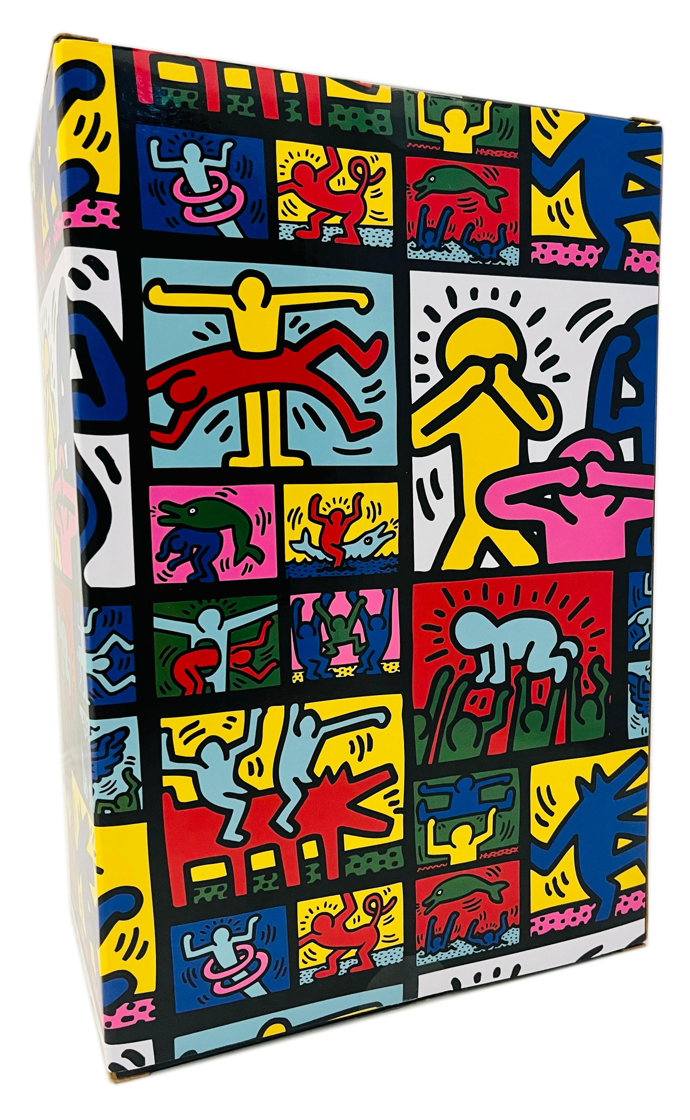 Keith Haring Bearbrick 400 %  Keith Haring BE@RBRICK  en vente 2