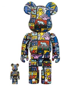 Keith Haring Bearbrick 400%  (Keith Haring BE@RBRICK) 