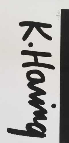 Keith Haring Bunny No. 1