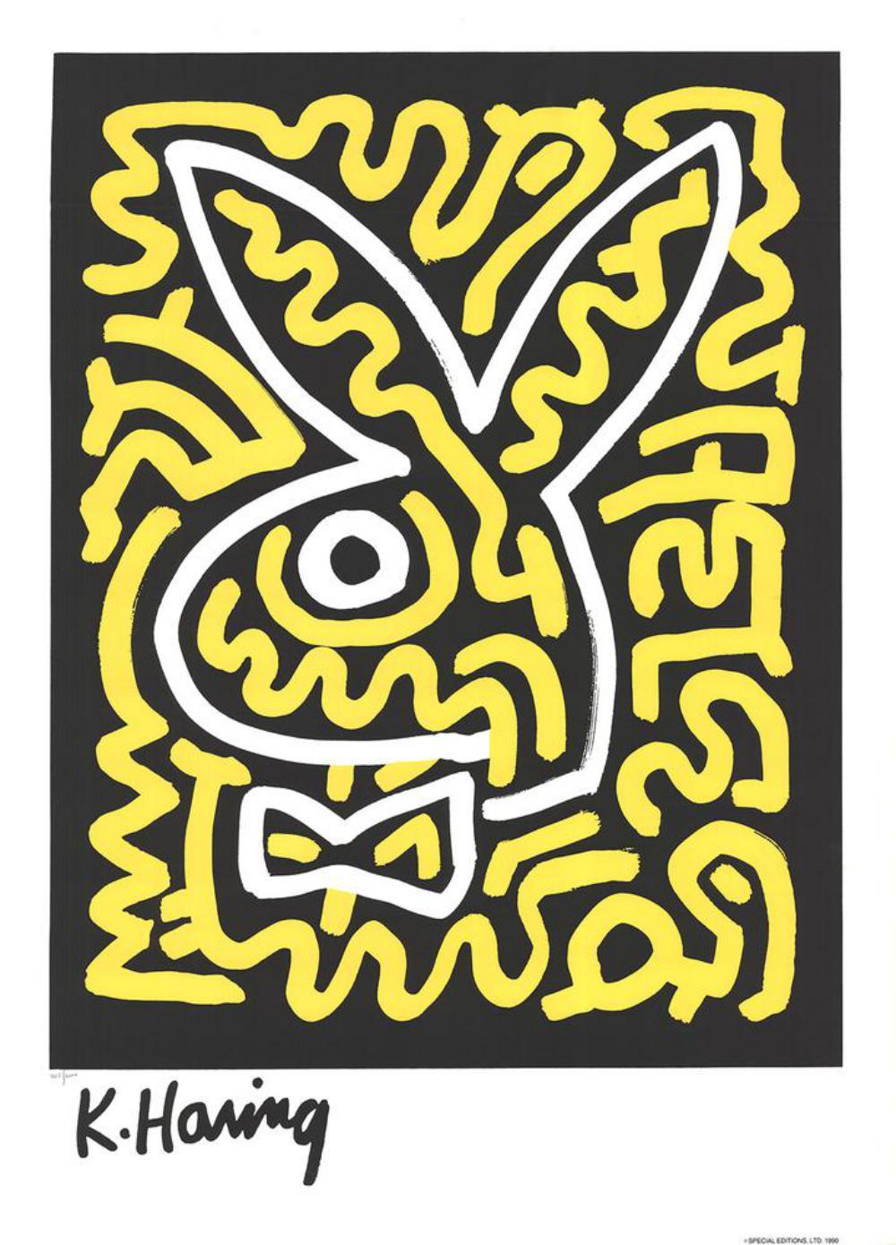 Keith Haring Bunny No. 1 - Print by (after) Keith Haring