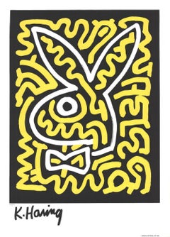 Retro Keith Haring Bunny No. 1