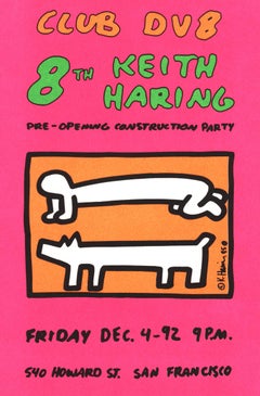 Keith Haring Club DV8 (annonce)