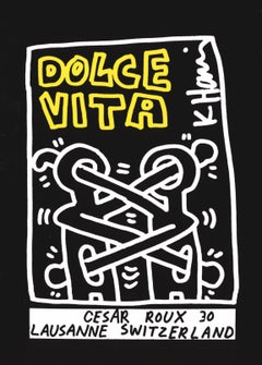 Anuncio Keith Haring Dolce Vita 1991 (Keith Haring Suiza)
