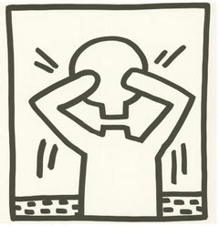 Keith Haring lithograph 1982 (Keith Haring 1982)