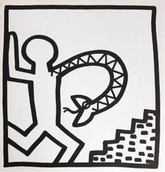 Keith Haring lithograph 1982 (Keith Haring prints) 