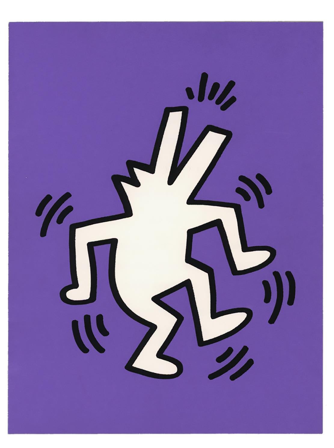 Gedenkskulptur von Keith Haring, 1990 (Keith Haring Baby)  – Print von (after) Keith Haring