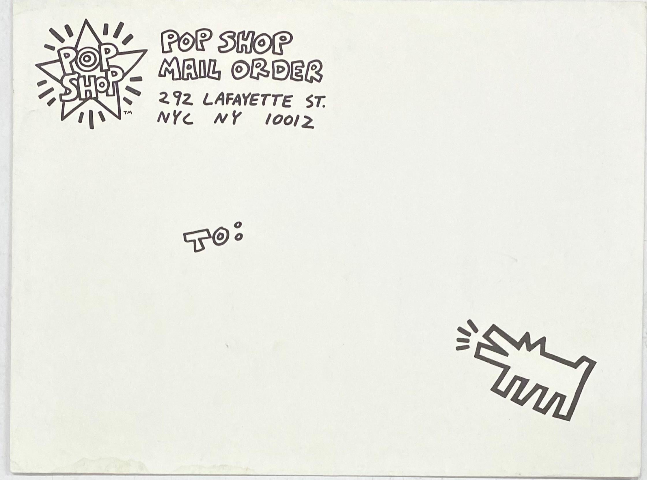 Affiche Pop Shop de Keith Haring (affiches vintage de Keith Haring) en vente 1