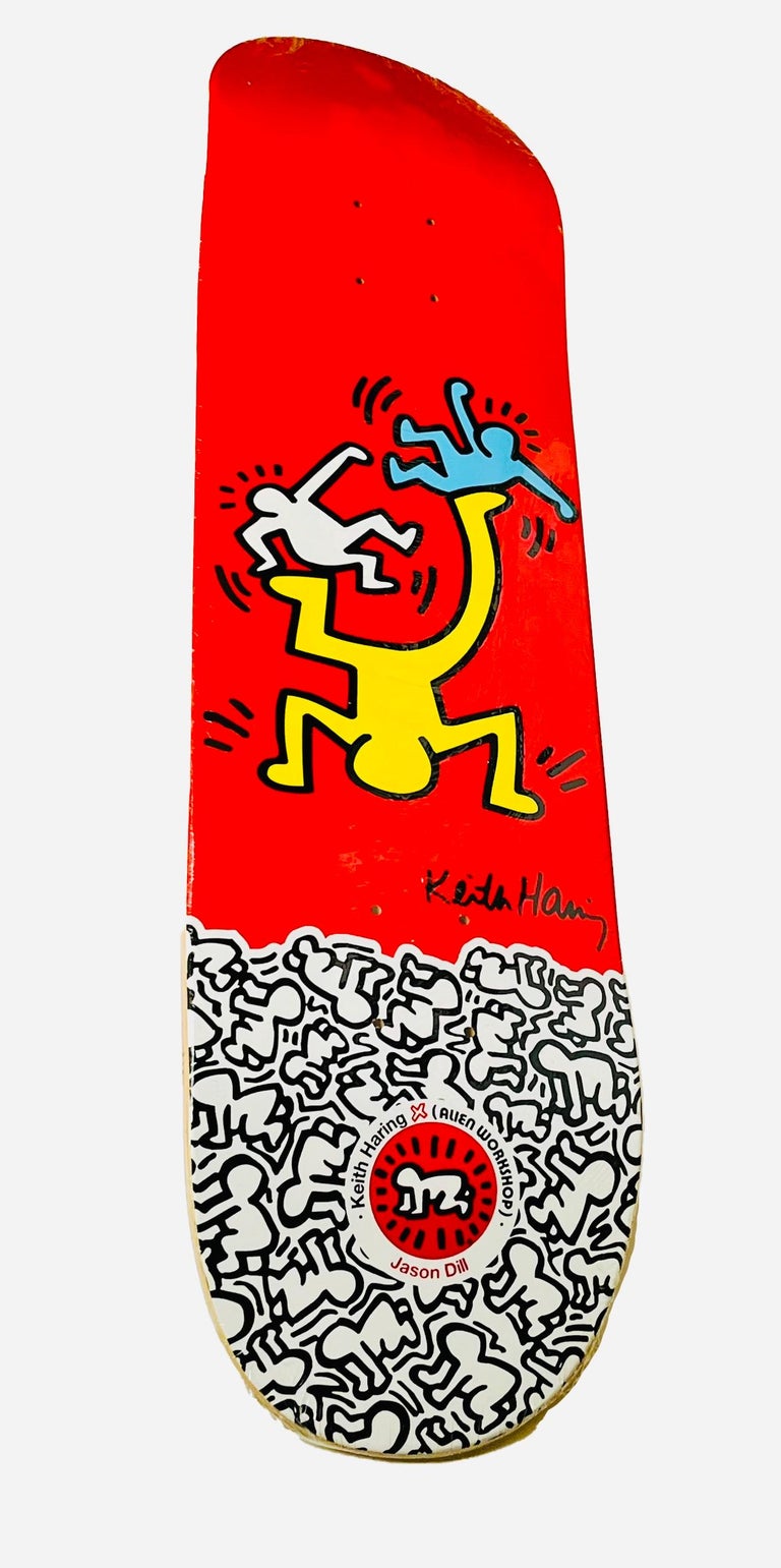 after) Keith Haring - Keith Haring set of 10 skateboard decks