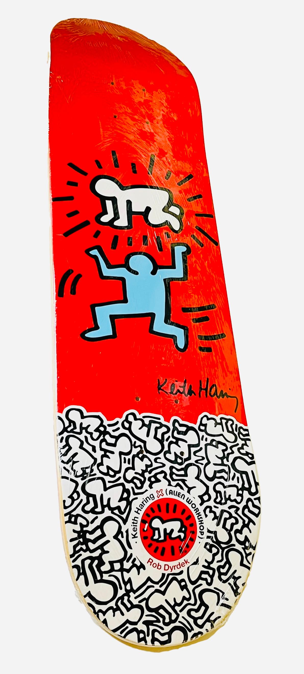 Keith Haring set of 10 skateboard decks (Keith Haring alien workshop) - Print by (after) Keith Haring