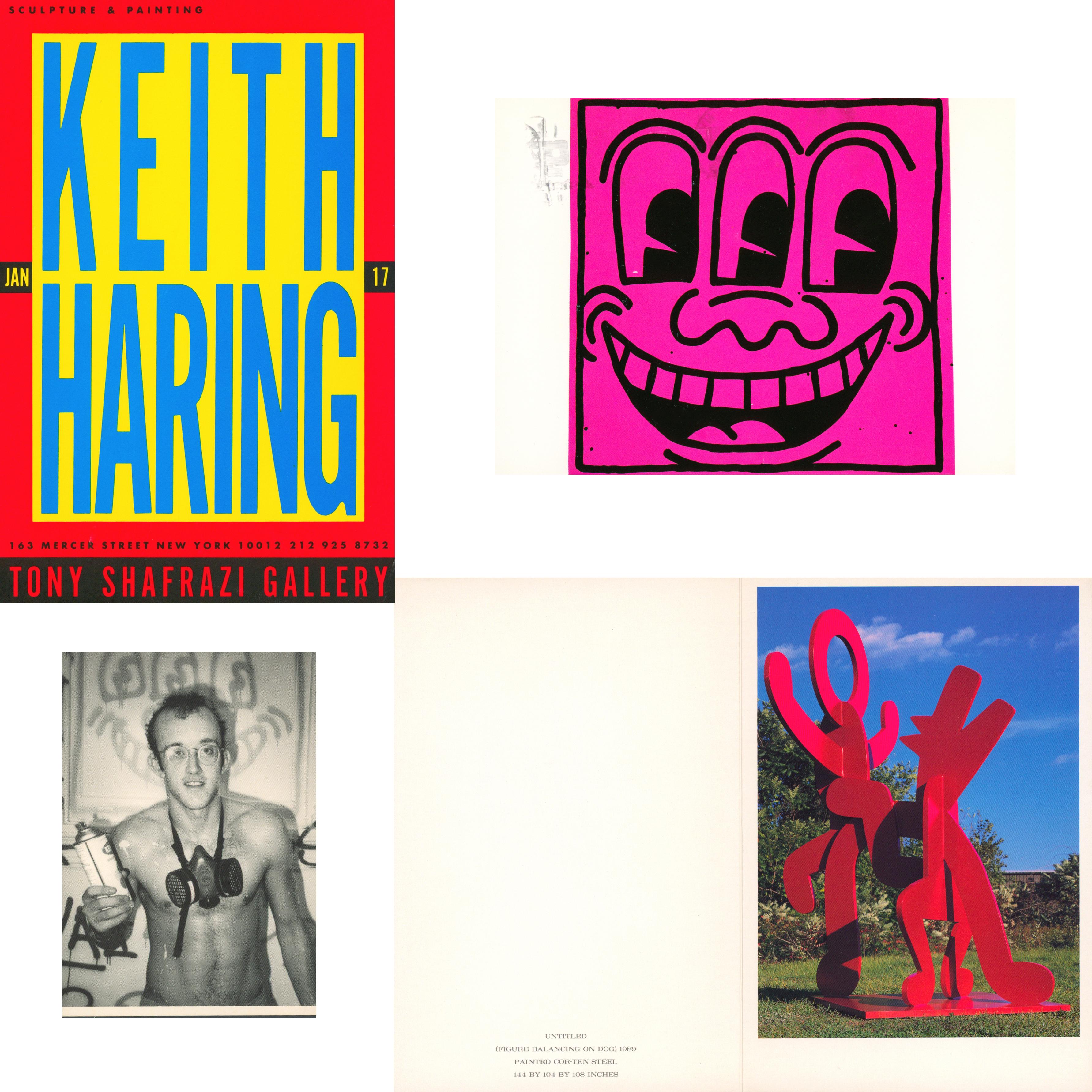 Keith Haring 1987-1996: set of 30 announcements (Keith Haring pop shop) For Sale 1