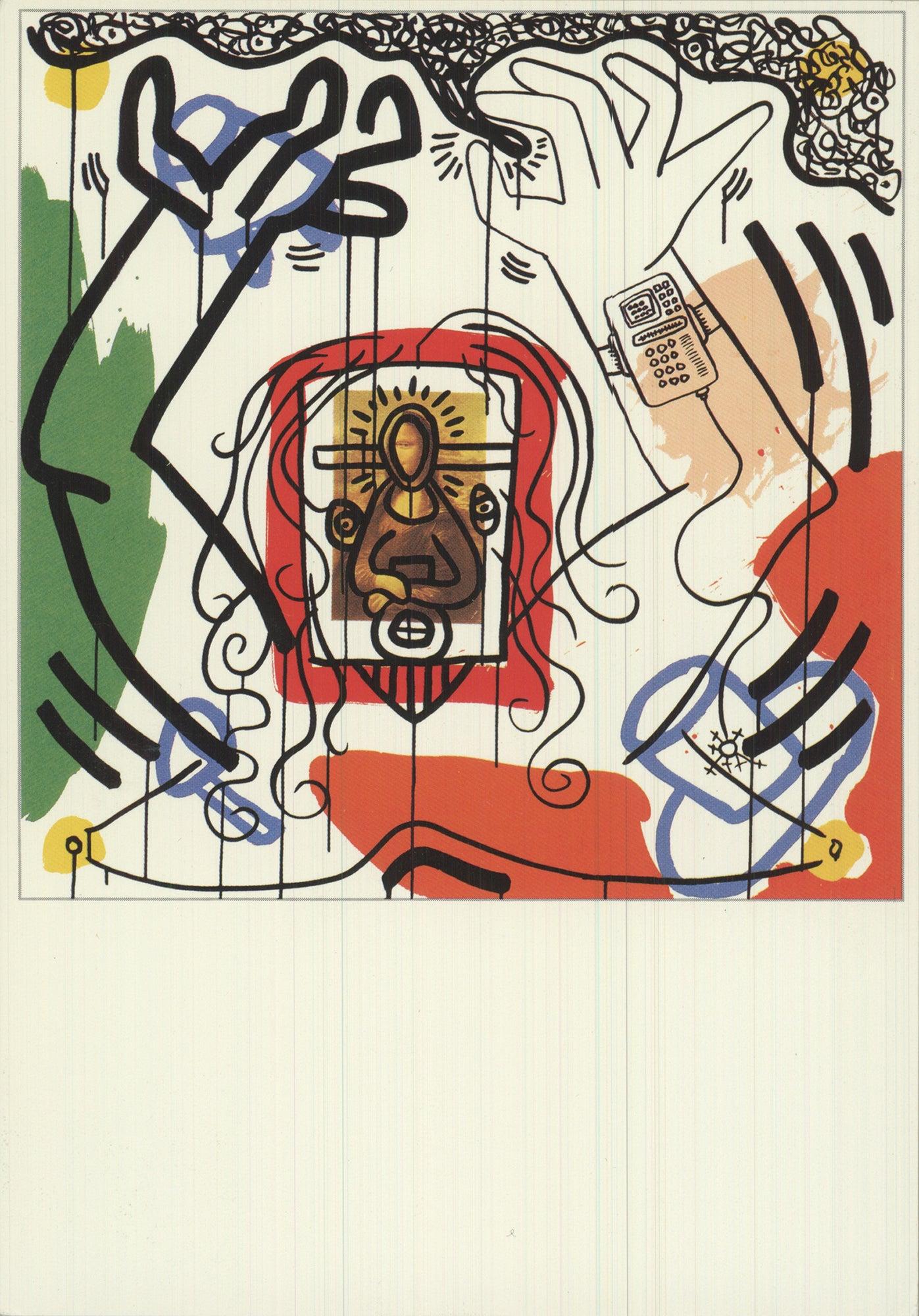 Keith Haring serigrafia VIII da Apocalypse Pop Art Vintage in vendita 1