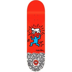 Vintage Keith Haring Skateboard Deck (Keith Haring crawling baby) 