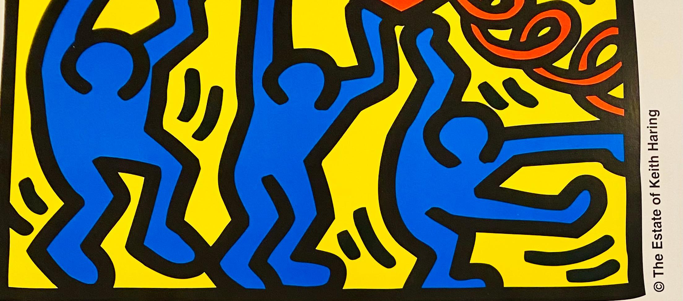 Keith Haring Talk To Us! (Keith Haring Aids hotline) - Pop Art Print by (after) Keith Haring