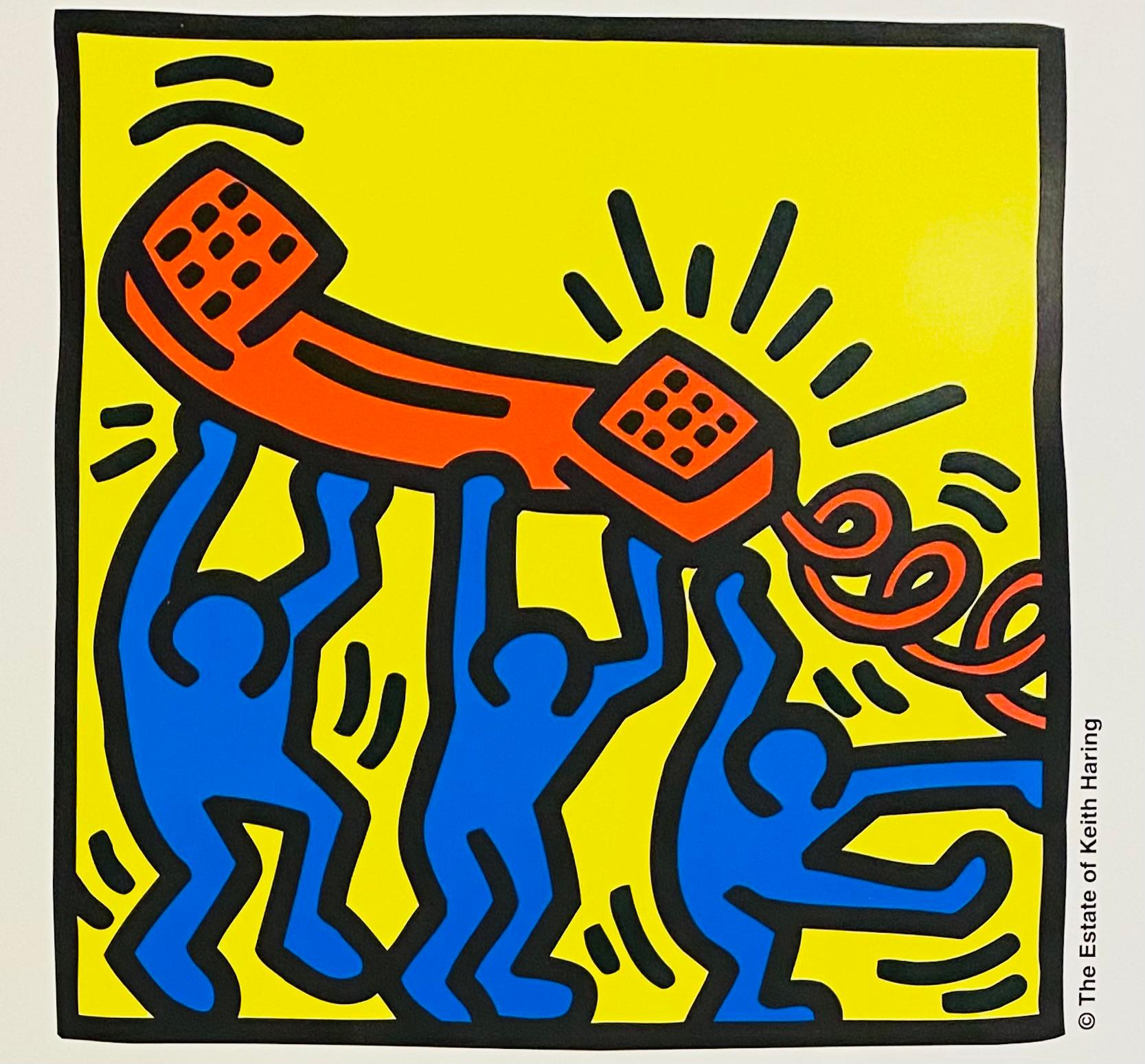 Keith Haring Talk To Us! (Keith Haring Aids hotline) For Sale 2