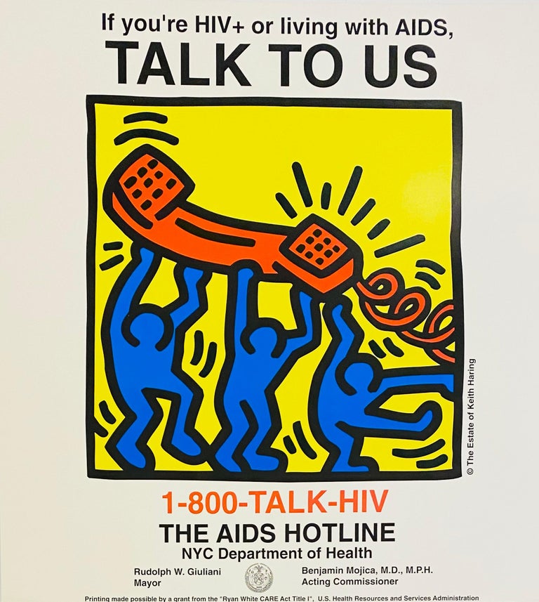 after) Keith Haring - Keith Haring Talk To Us! (Keith Haring