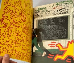 Kunst im Übergangsstil von Keith Haring, 1984 (Bücher von Keith Haring Tseng Kwong Chi)