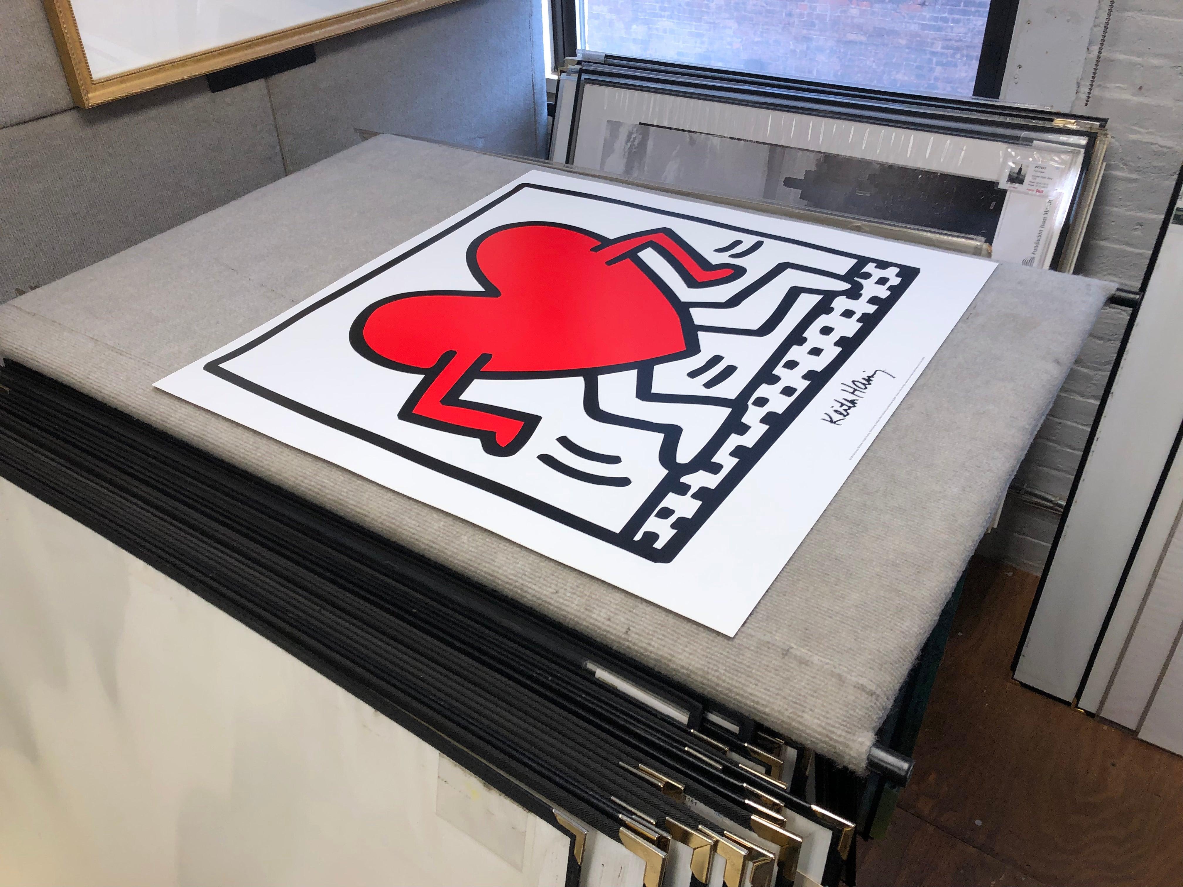 Keith Haring, Ohne Titel (1984), 1988, Vintage By Plakat im Angebot 1