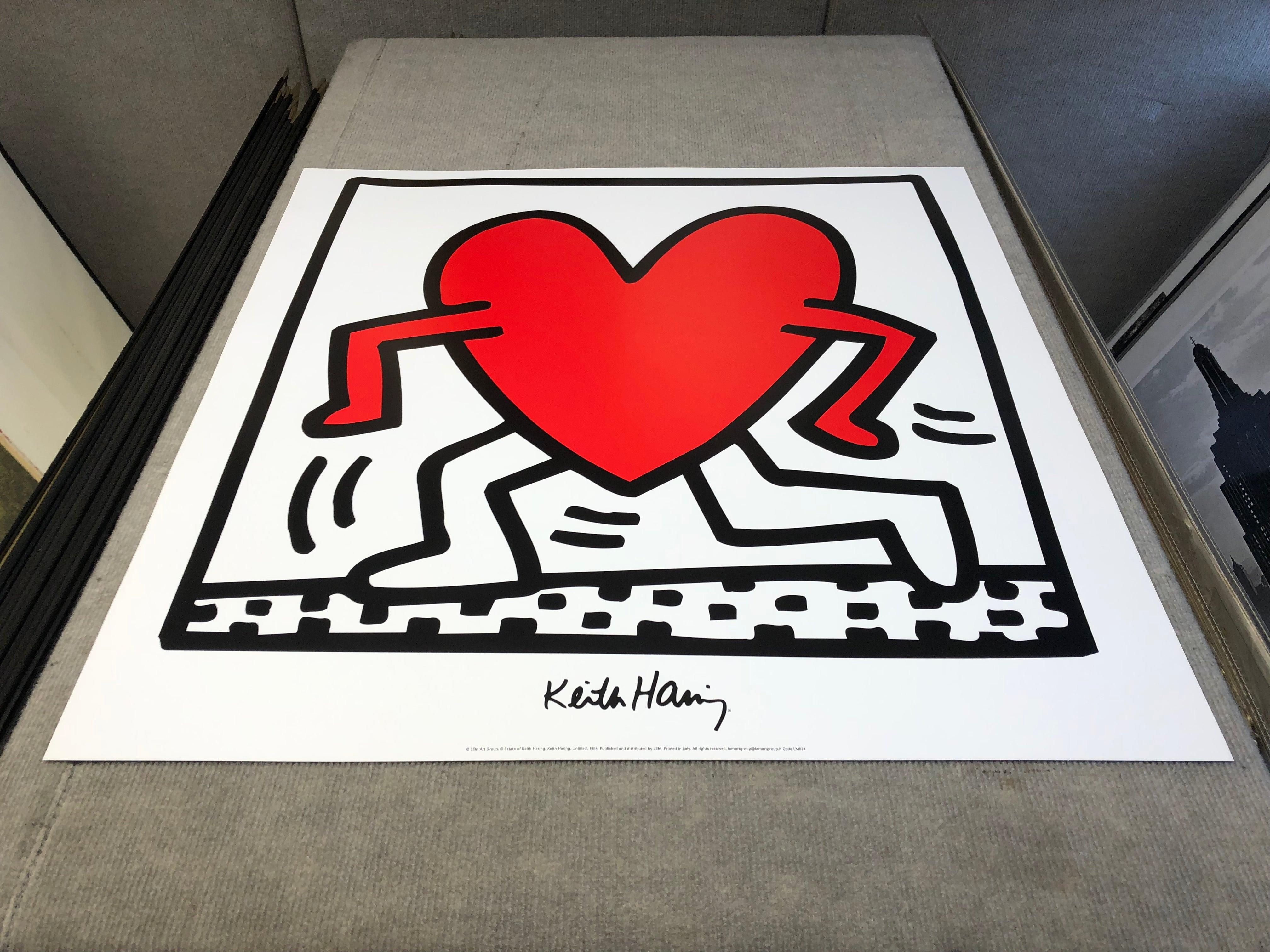 Keith Haring, Ohne Titel (1984), 1988, Vintage By Plakat im Angebot 2