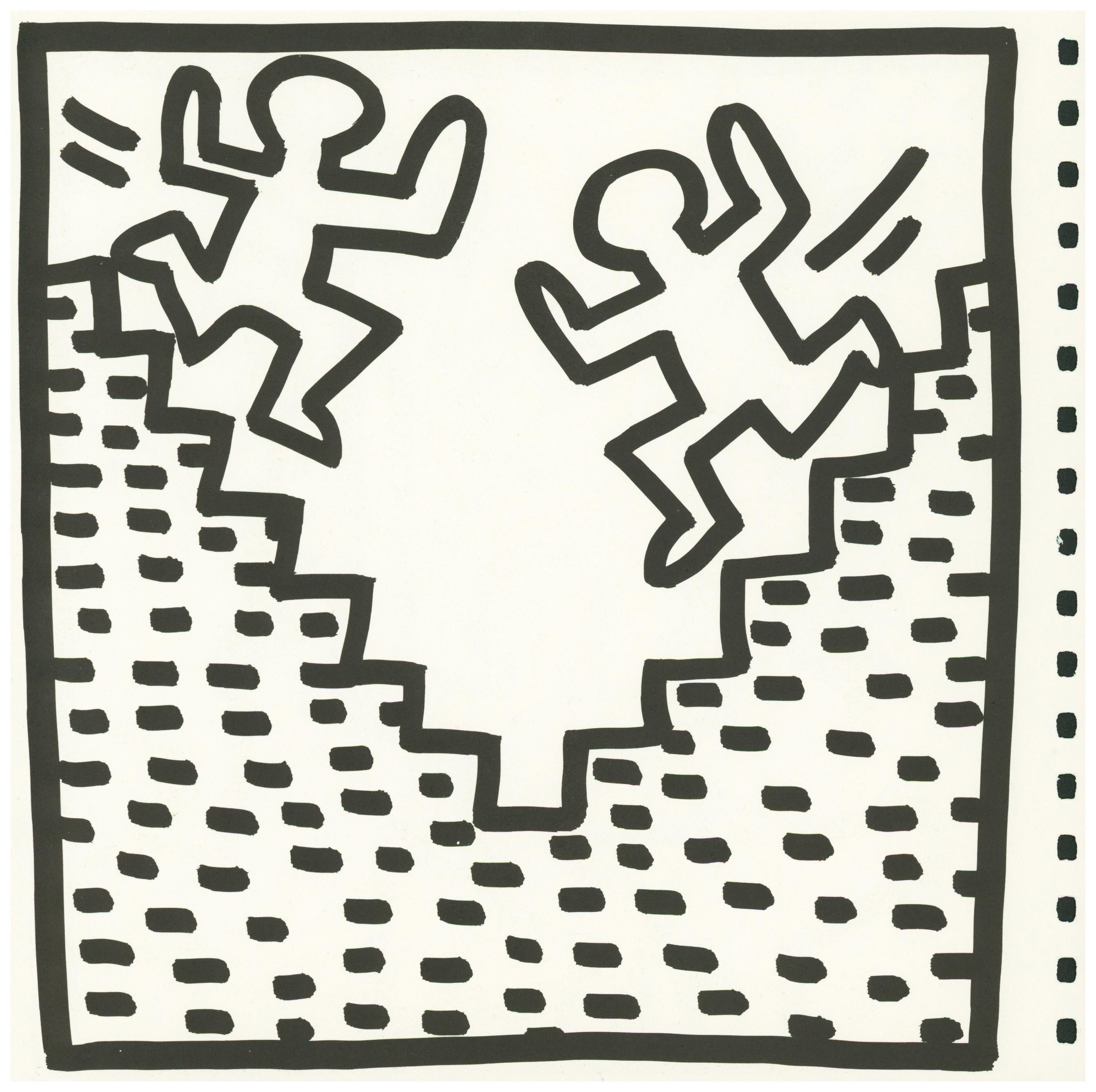 Keith Haring lithograph 1982 (Keith Haring prints) - Print by (after) Keith Haring