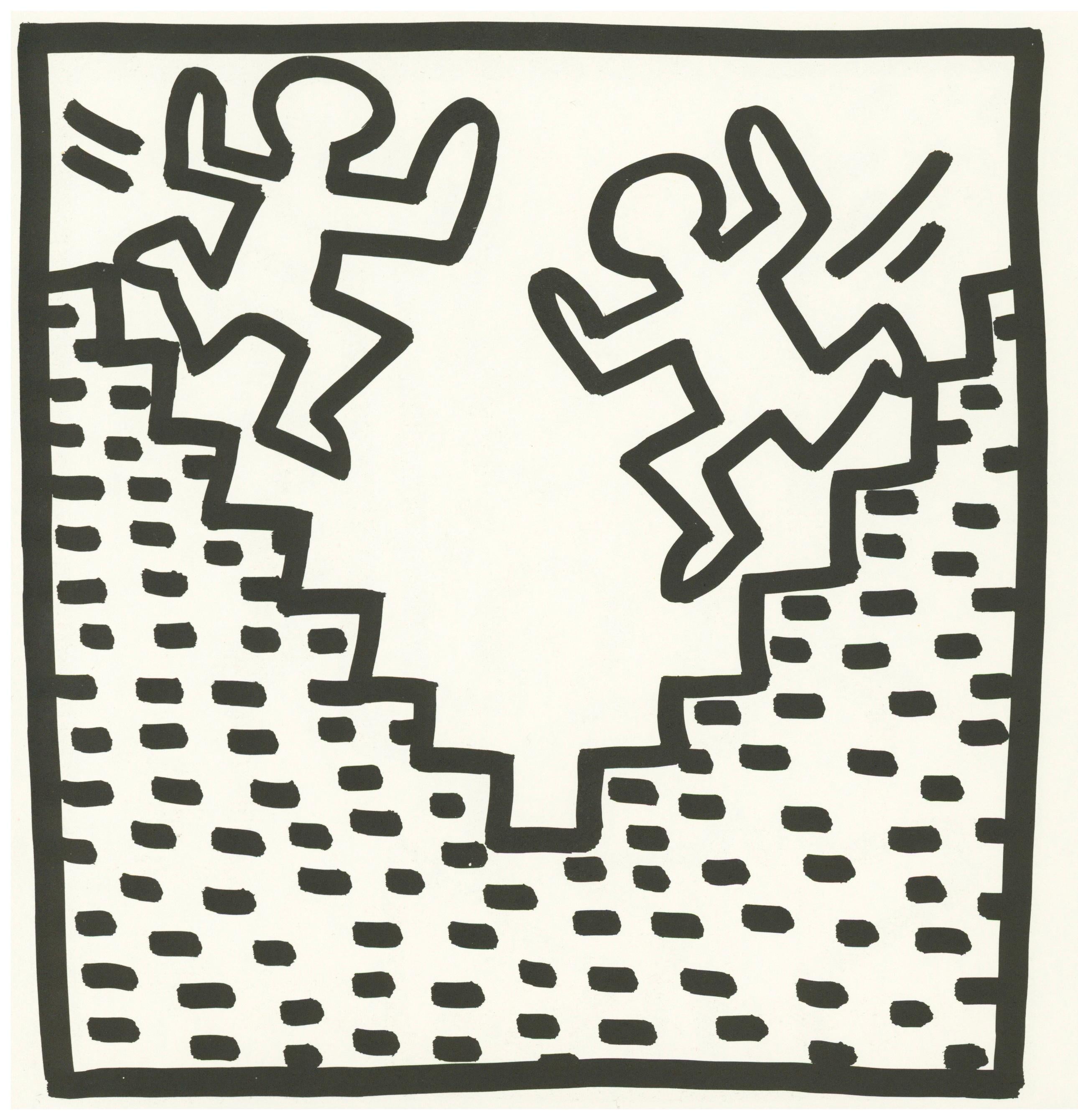 (after) Keith Haring Animal Print - Keith Haring lithograph 1982 (Keith Haring prints)