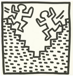 Keith Haring (untitled) lithograph 1982 (Keith Haring prints)