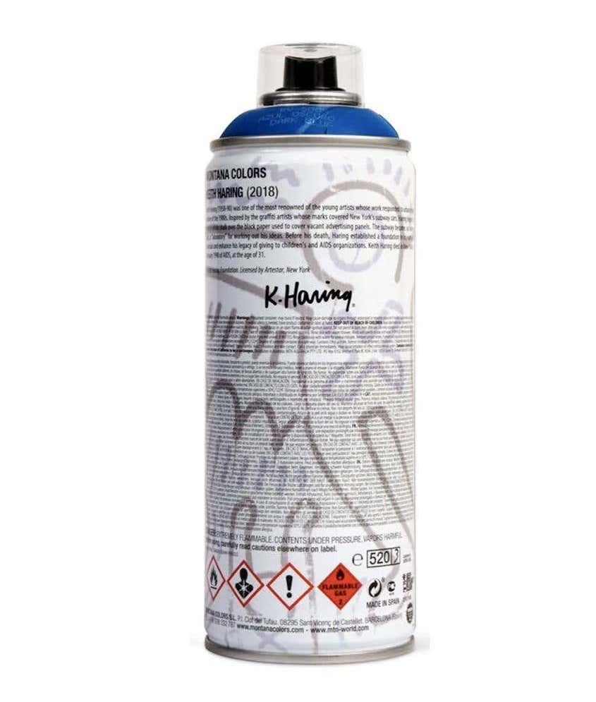 Limited edition Keith Haring spray paint can - Street Art Mixed Media Art by (after) Keith Haring