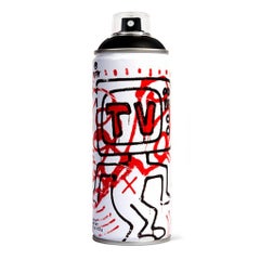 Limited edition Keith Haring spray paint can