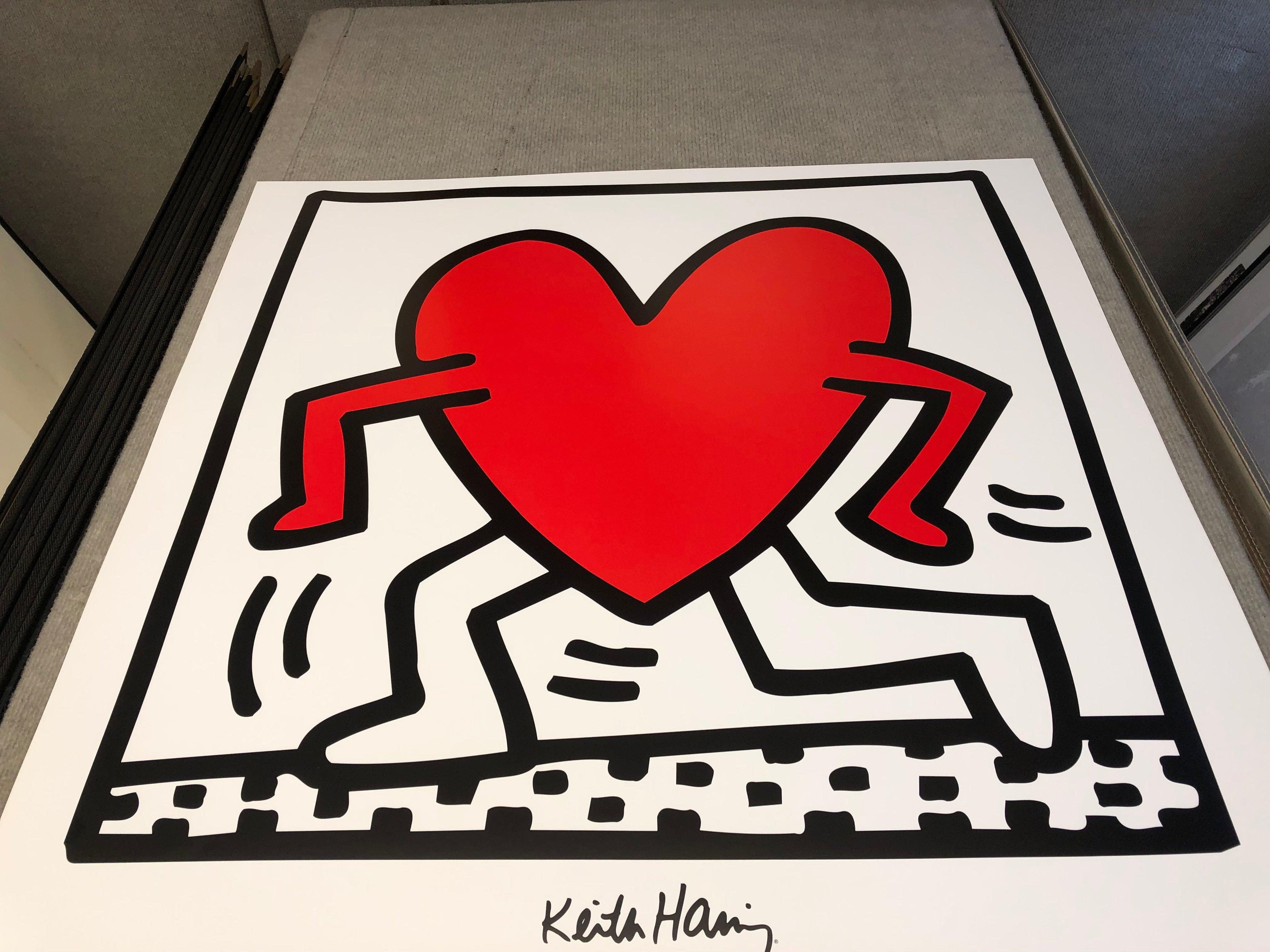 Untitled 1984 - Pop Art Print by (after) Keith Haring