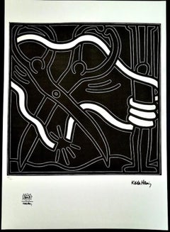 Untitled, The Keith Haring Foundation, Lithograph, Numbered  /150