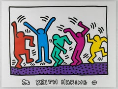 Untltled, Keith Haring Foundation Original Print, Edition Nouvelles Images 1991