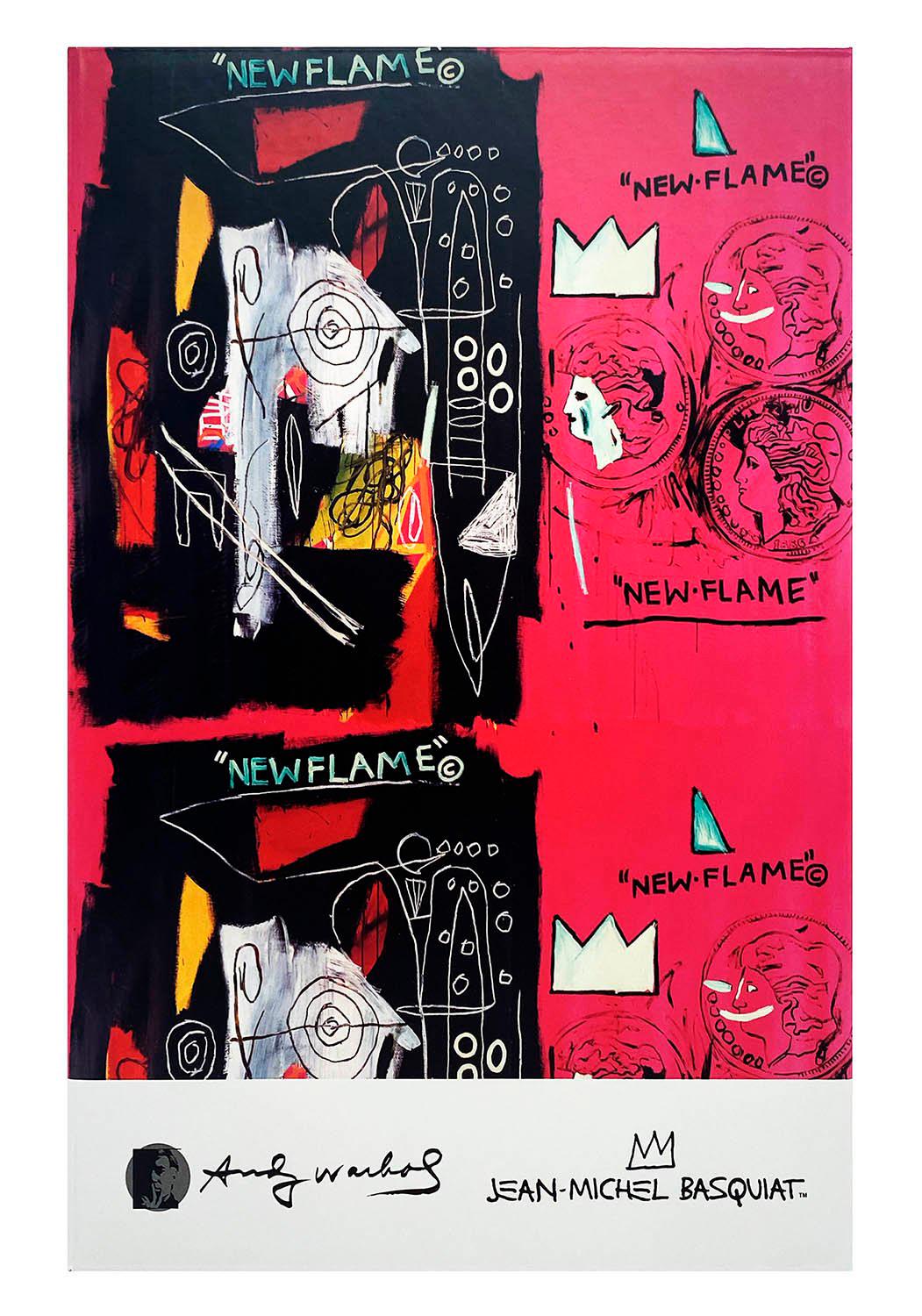 Basquiat Warhol Haring Bearbrick 400%: set of 6 works (Basquiat BE@RBRICK) For Sale 6