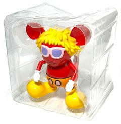 Keith Haring Andy Mouse art toy (Keith Haring Andy Warhol)