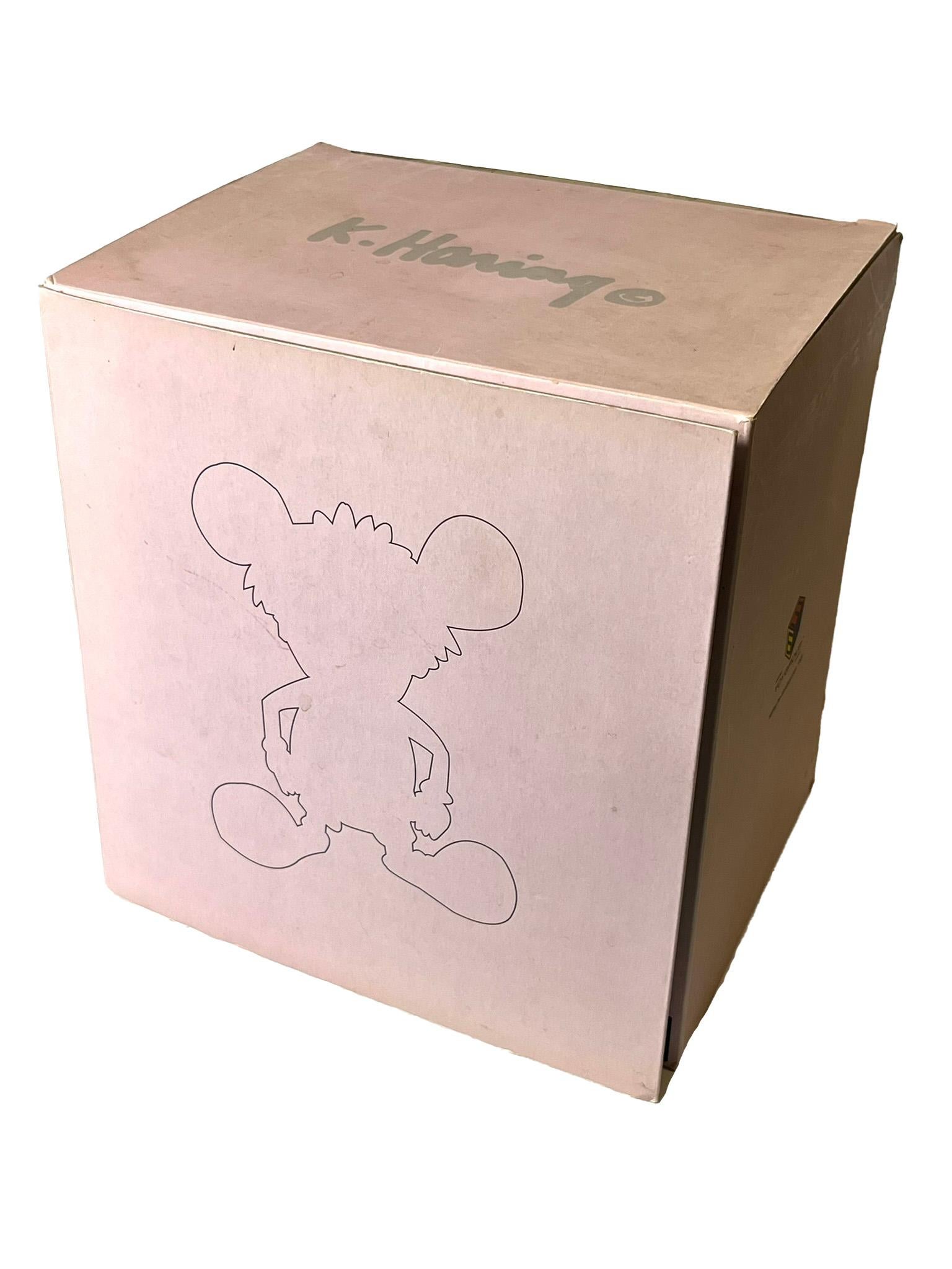 Keith Haring Andy Mouse art toy (Keith Haring Andy Warhol) 1