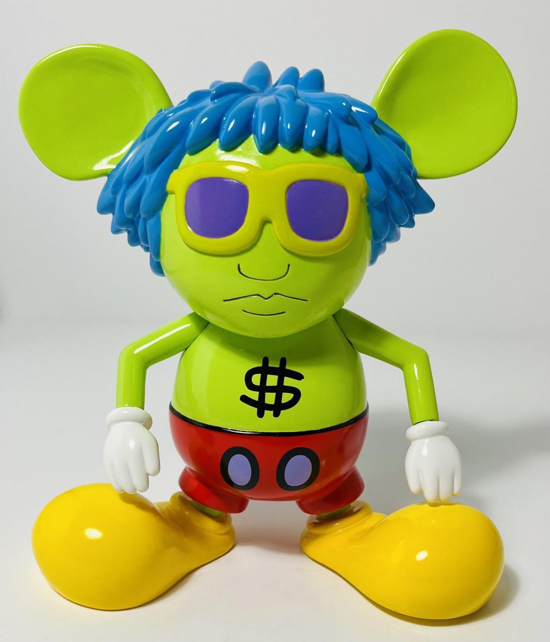 Keith Haring Andy Warhol art toy (Keith Haring Andy Mouse)  - Sculpture by (after) Keith Haring