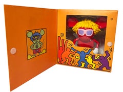 Jouet d'art Andy Mouse de Keith Haring (Keith Haring Andy Warhol)