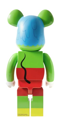 Keith Haring Andy Mouse Bearbrick 400% (Haring Warhol BE@RBRICK)